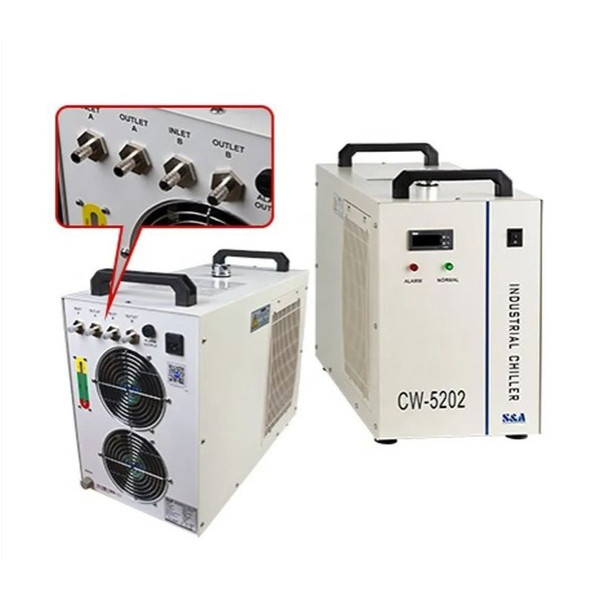 Чилер S&A CW-5202 для CO₂ лазерного верстата
